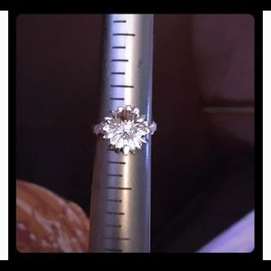 Sterling silver Sunflower ring size 7